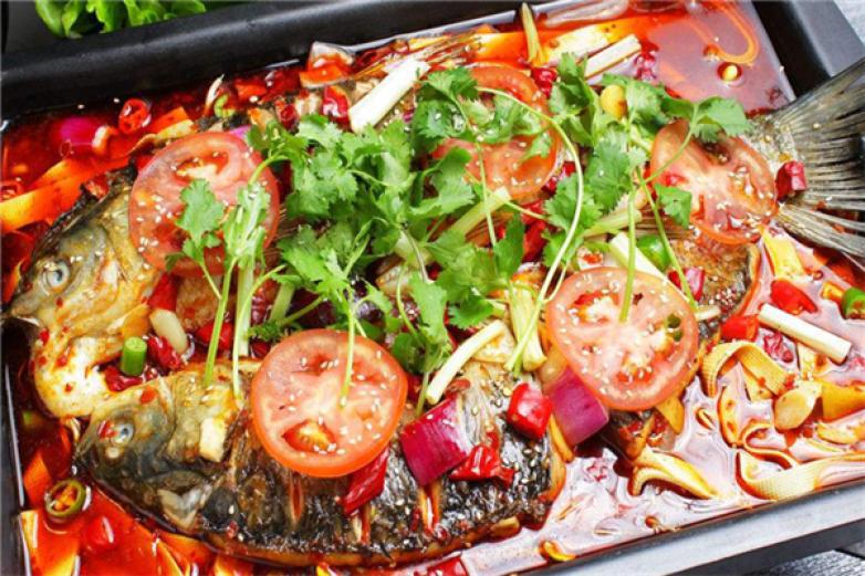 林葱无骨烤鱼饭